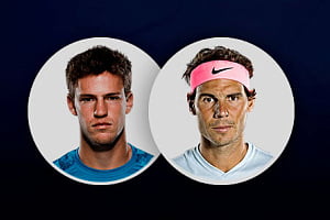 Diego Sebastian Schwartzman vs Nadal Rafael. Prediction