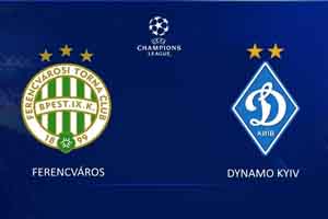 Ferencvaros vs Dynamo Kyiv. The match will be very intense.