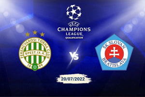 Ferencvaros vs Slovan Bratislava: prediction