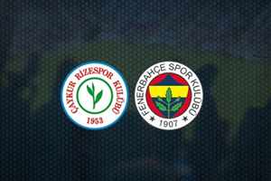 Rizespor vs Fenerbahce: Prediction for the match of the