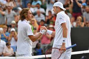 Tsitsipas vs Isner: Will filing it help the American?