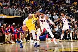 Philadelphia 76ers vs Los Angeles Lakers 1