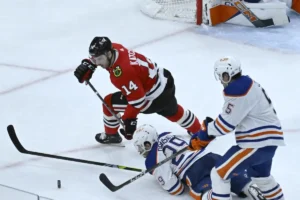 Chicago vs Edmonton NHL match