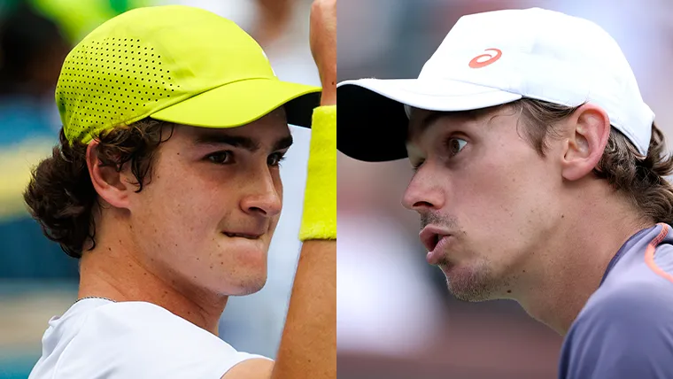 Alex de Minaur and João Fonseca