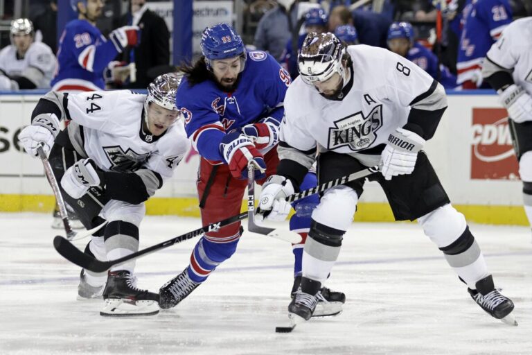 Los Angeles Kings vs New York Rangers