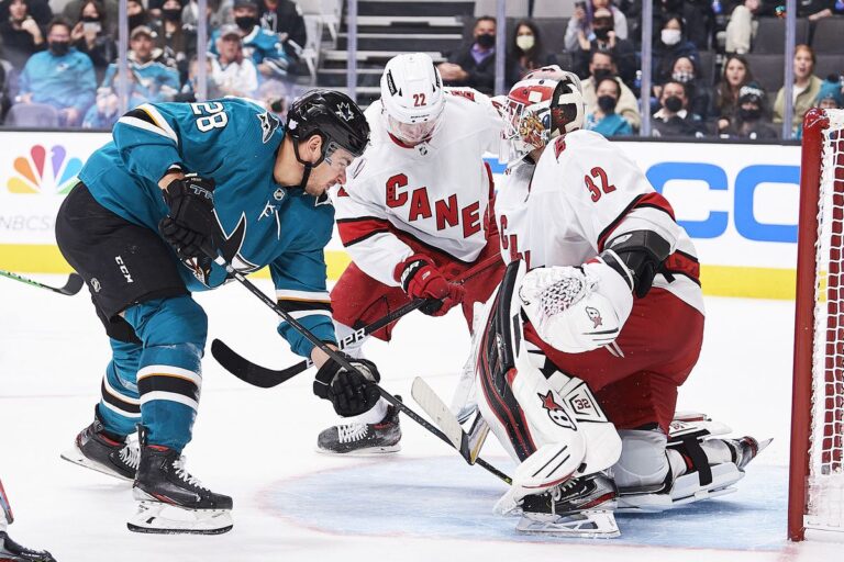 San Jose Sharks vs Carolina Hurricanes