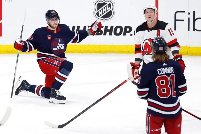 Winnipeg Jets vs New Jersey Devils