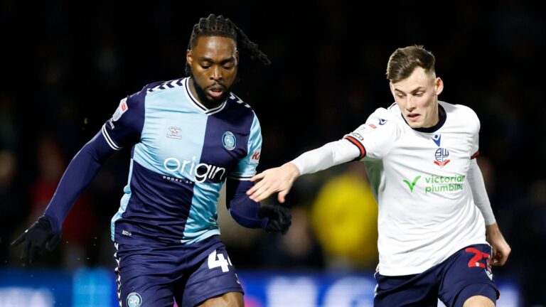 Bolton Wanderers vs Wycombe Wanderers