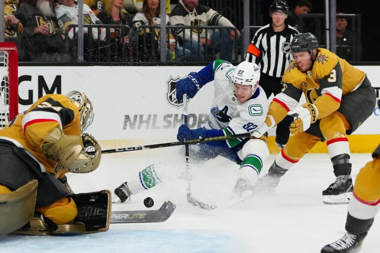 Vancouver Canucks vs Vegas Golden Knights