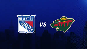 New York Rangers vs Minnesota Wild