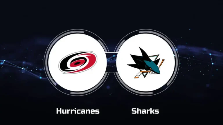San Jose Sharks vs Carolina Hurricanes