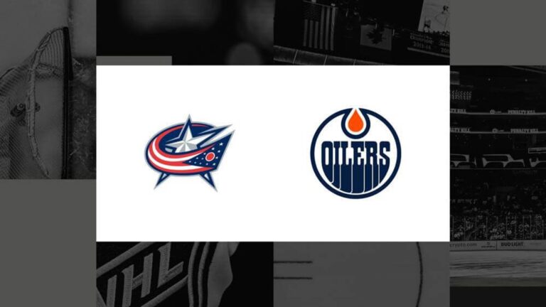 Columbus Blue Jackets vs Edmonton Oilers
