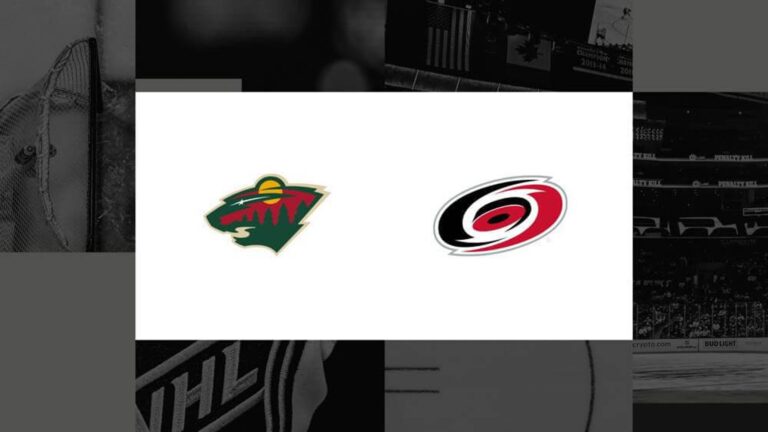 Minnesota Wild vs Carolina Hurricanes