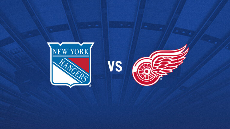 New York Rangers vs Detroit Red Wings