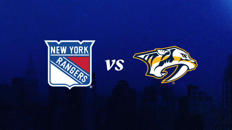 New York Rangers vs Nashville Predators