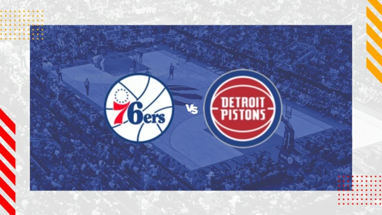 Philadelphia 76ers vs Detroit Pistons