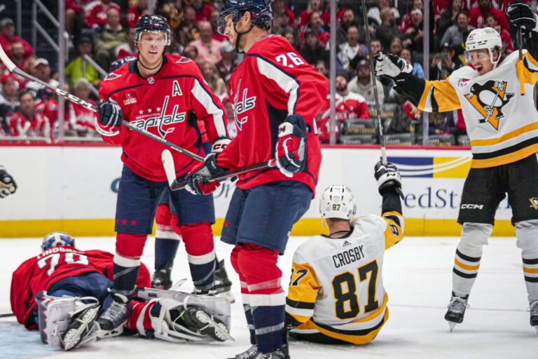Pittsburgh Penguins vs Washington Capitals