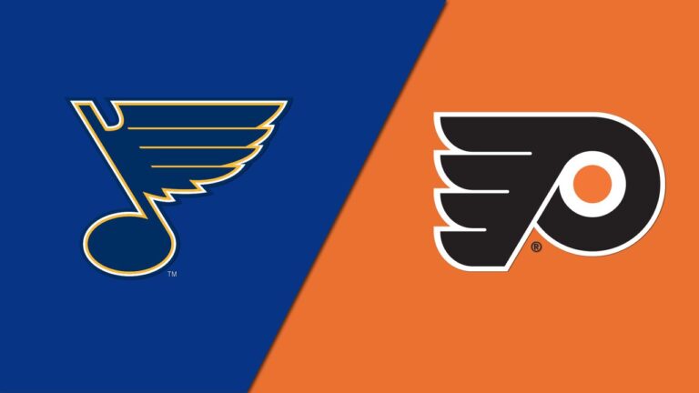 St Louis Blues vs Philadelphia Flyers