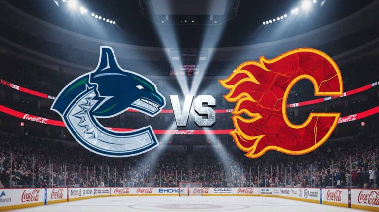 Vancouver Canucks vs Calgary Flames