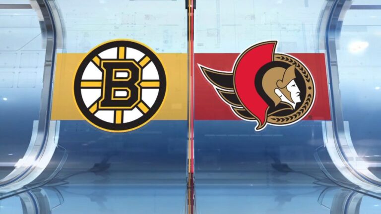 Boston Bruins vs Ottawa Senators
