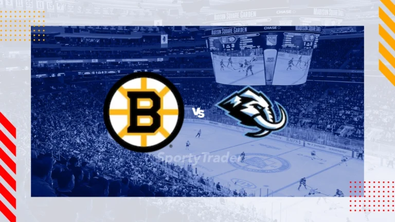 Boston Bruins vs Utah Mammoth