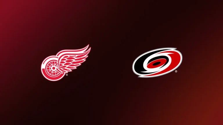 Carolina Hurricanes vs Detroit Red Wings