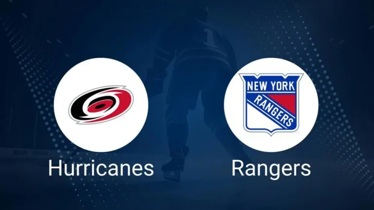 Carolina Hurricanes vs New York Rangers