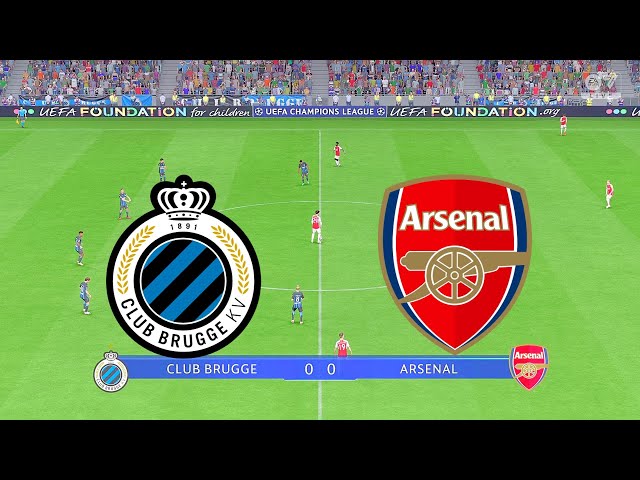 Club Brugge KV vs Arsenal