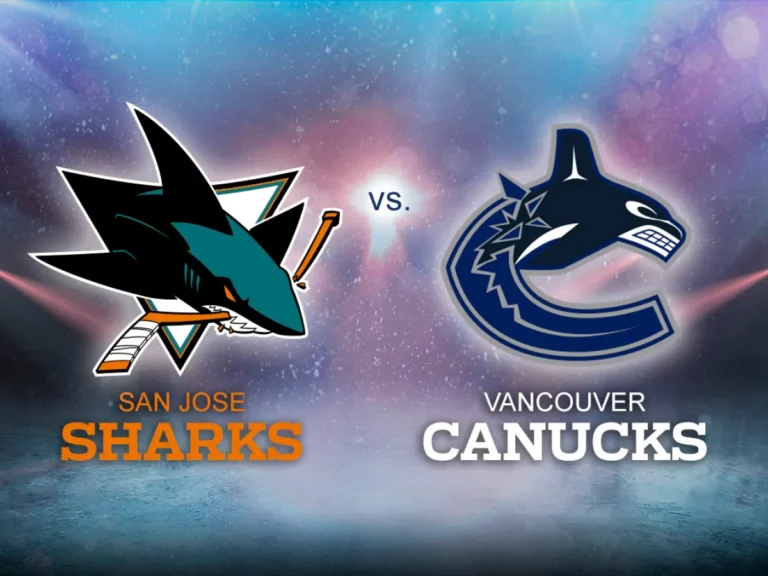 San Jose Sharks vs Vancouver Canucks