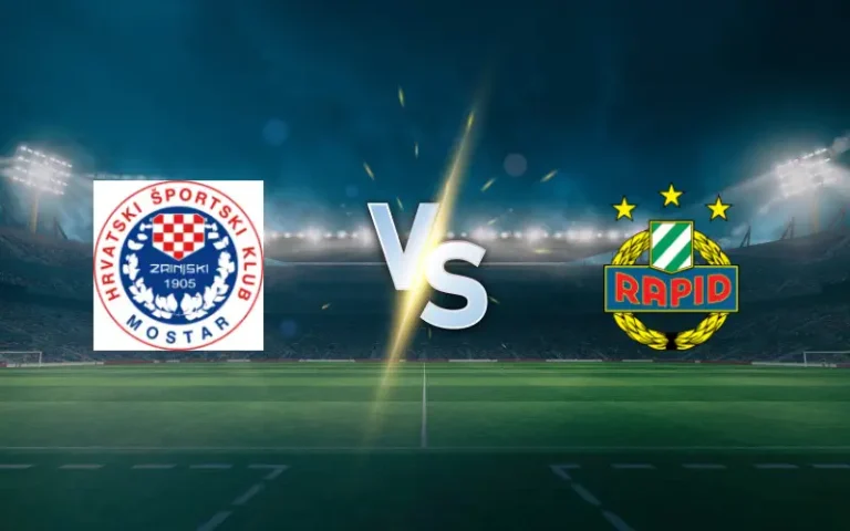 Zrinjski Mostar vs SK Rapid Vienna