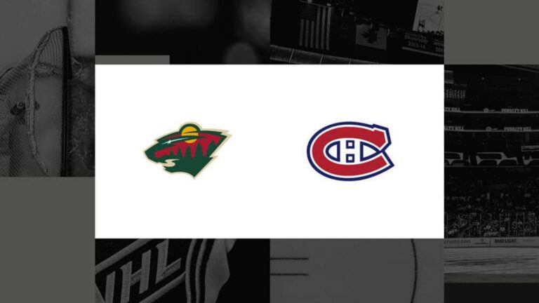 Minnesota Wild vs Montreal Canadiens
