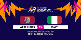 Italy vs West Indies