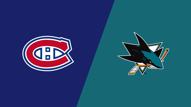 San Jose Sharks vs Montreal Canadiens