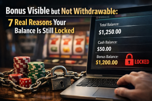 Bonus Visible but Not Withdrawable