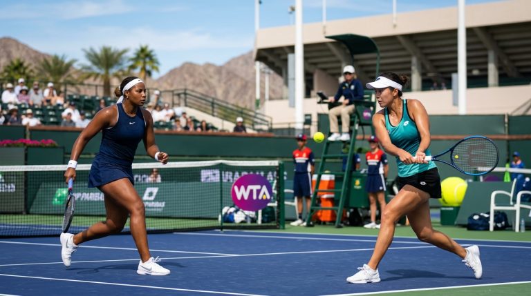 Joanna Garland vs Taylor Townsend: WTA Wells - Qualification Semi-finals