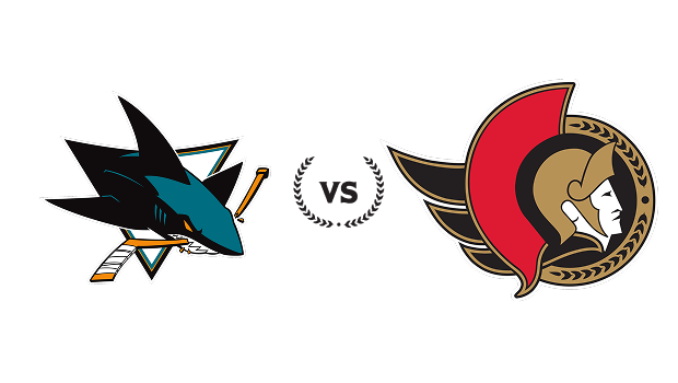 Ottawa Senators vs San Jose Sharks