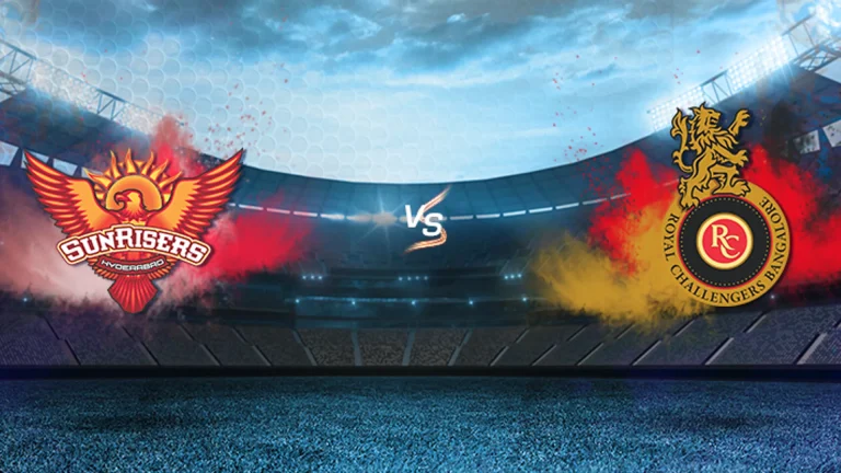Royal Challengers Bengaluru vs Sunrisers Hyderabad