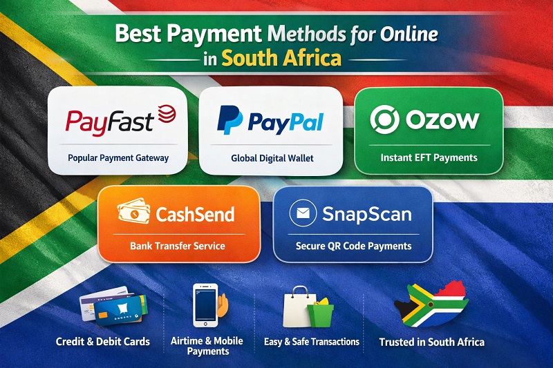 Best payment methods for online betting in South Africa
