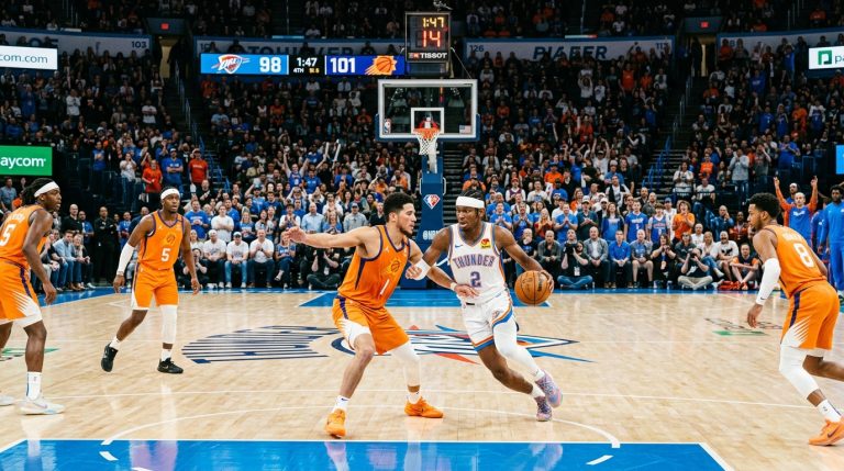 Oklahoma City Thunder vs Phoenix Suns NBA prediction for 13.04.2026