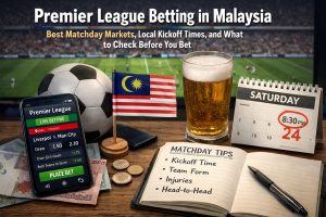 Premier League Betting in Malaysia Best Matchday Markets