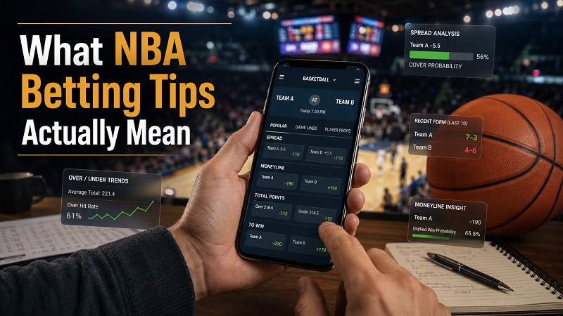 NBA betting tips guide for smarter picks, odds, props, and value