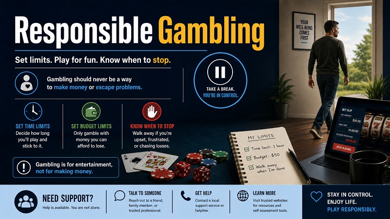 Safer betting tools and warning signs