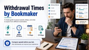 Withdrawal Times by Bookmaker