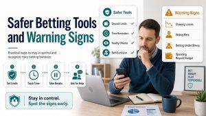 ck-end editor (new tab) Cut Copy Paste (above) Delete Safer Betting Tools and Warning Signs
