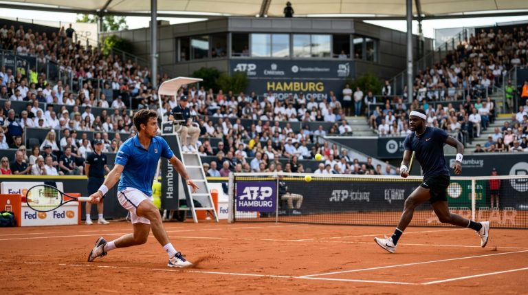 Camilo Ugo Carabelli vs Frances Tiafoe: ATP - SINGLES Hamburg, clay - 1/8-finals Prediction