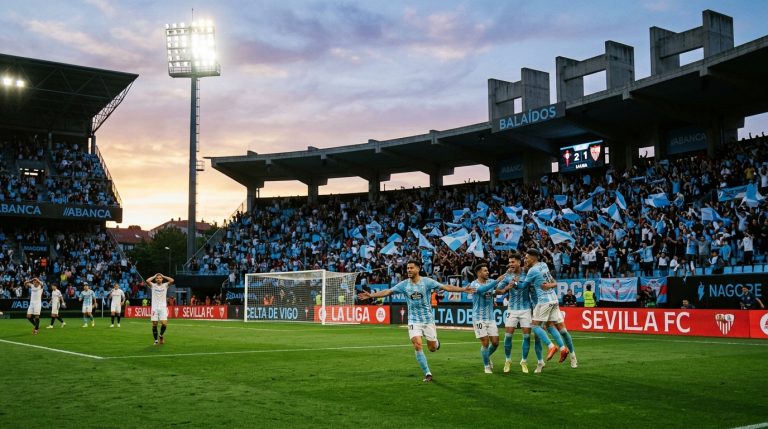 Celta Vigo vs Sevilla: La Liga - Round 38 prediction