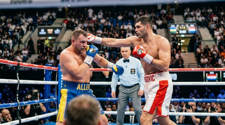 David Allen vs Filip Hrgović Professional Boxing — Heavyweight Division Prediction