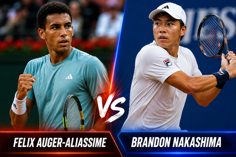 Felix Auger-Aliassime vs Brandon Nakashima