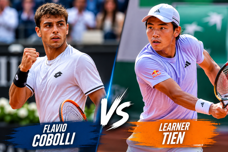 Flavio Cobolli vs Learner Tien