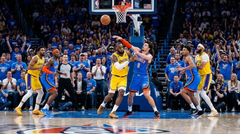 Los Angeles Lakers vs Oklahoma City Thunder – NBA - Play Offs - Quarter-finals prediction for 10.05.2026